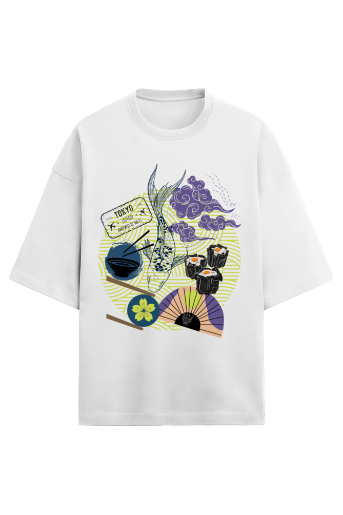 Tokyo Unisex Oversized T-shirt