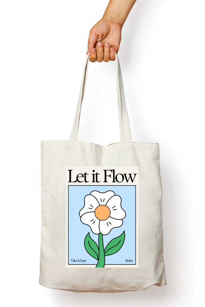 Flower Girl Tote Bag
