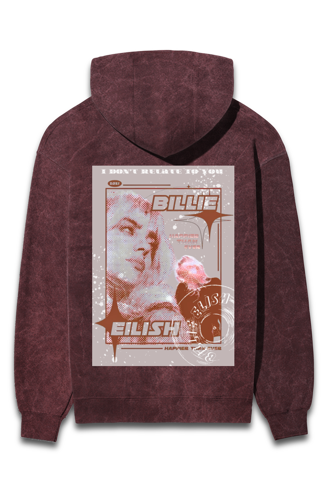 Billie Splash Unisex Hoodie