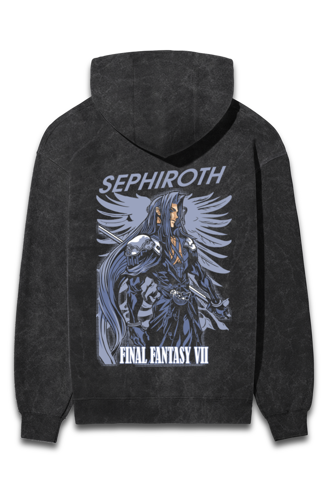 Sephiroth Anime Print Unisex Hoodie