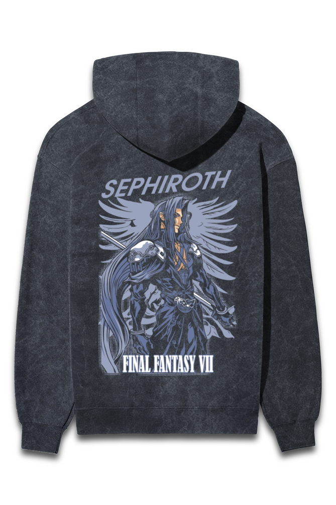 Sephiroth Anime Print Unisex Hoodie