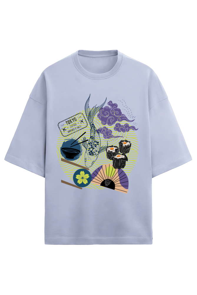 Tokyo Unisex Oversized T-shirt