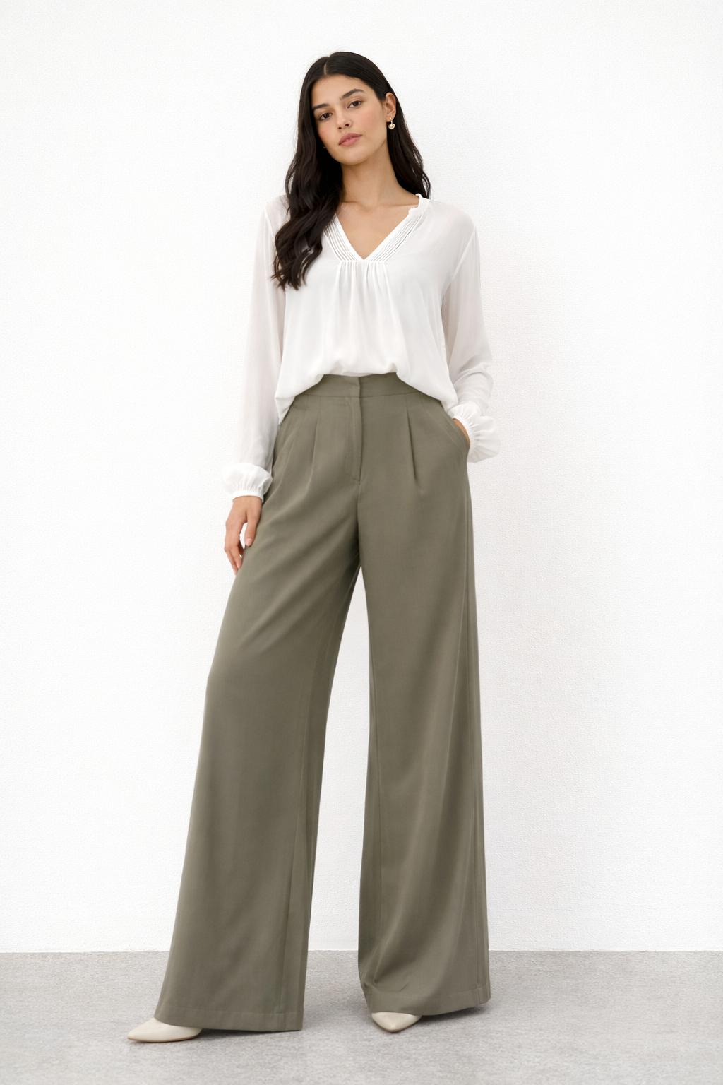 Khaki Green Trouser Pant