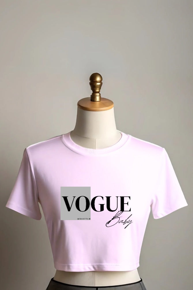 Vogue Baby Crop T-Shirt