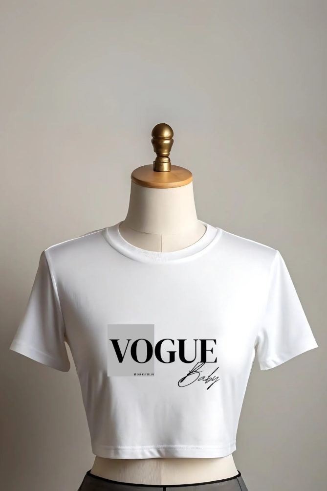 Vogue Baby Crop T-Shirt