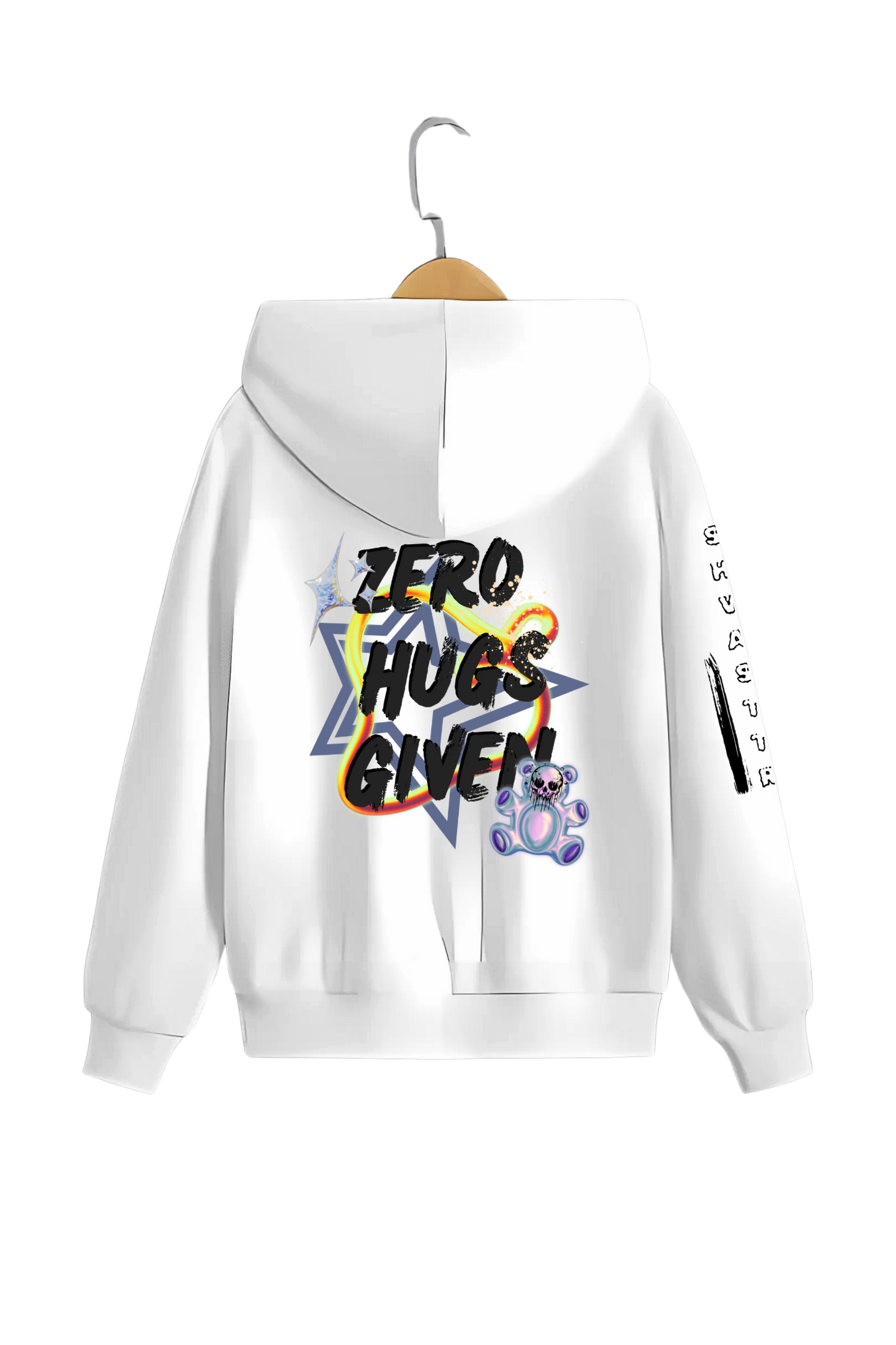 No Hugs Hooded Sweatshirt