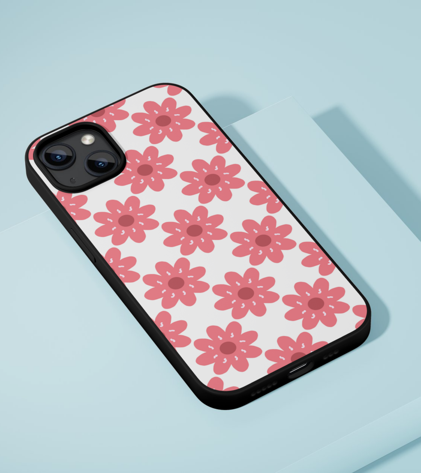 Pink Spring iPhone Glass Case