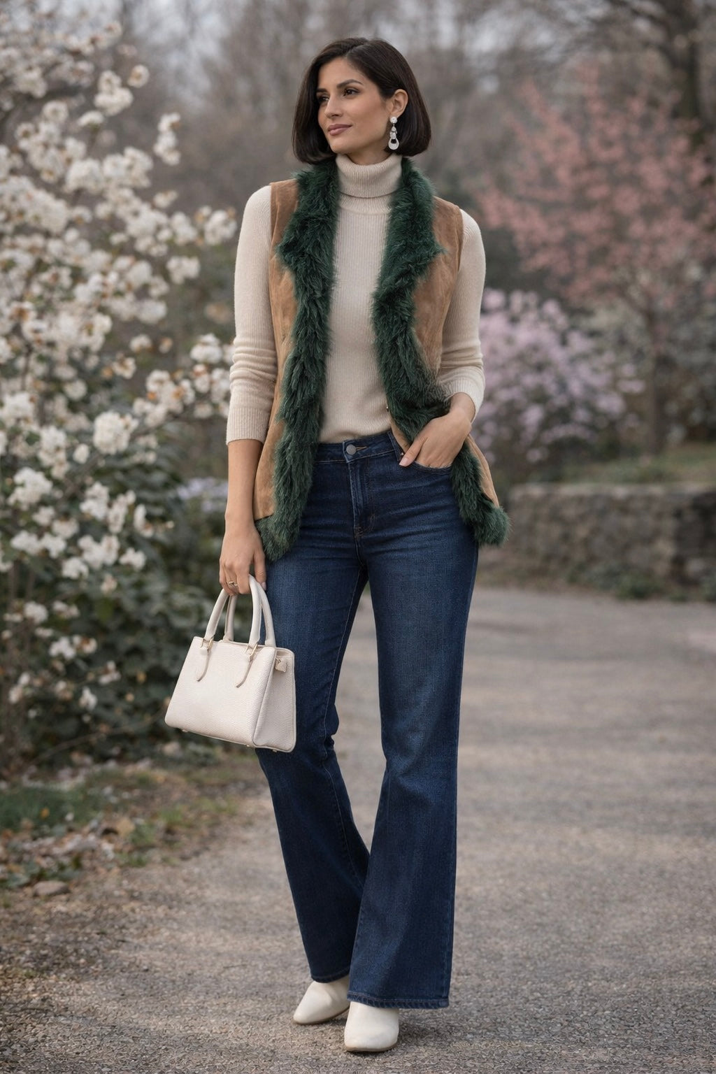 Fur Vest Winter Jacket