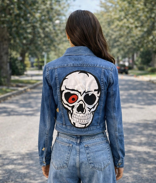 Skull Denim Jacket