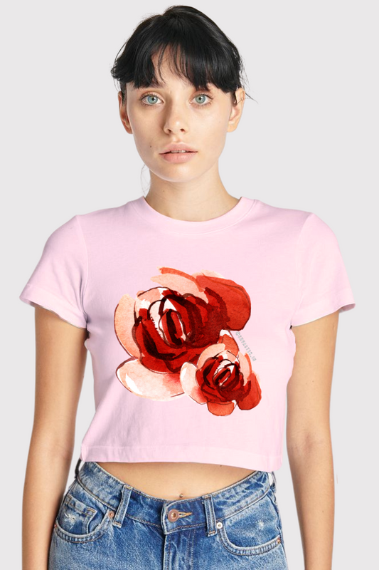 Rosie Red Crop Tee