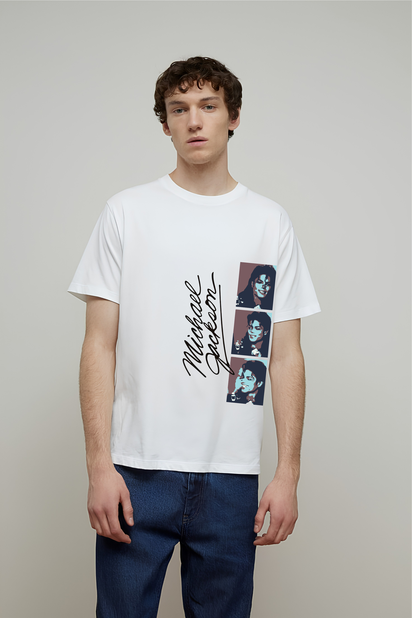 Michael Smile Oversized T-Shirt