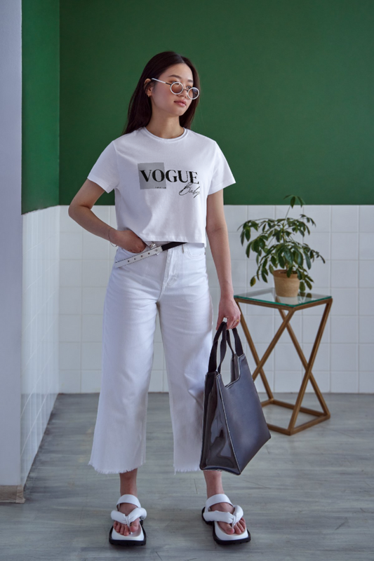 Vogue Baby Crop T-Shirt