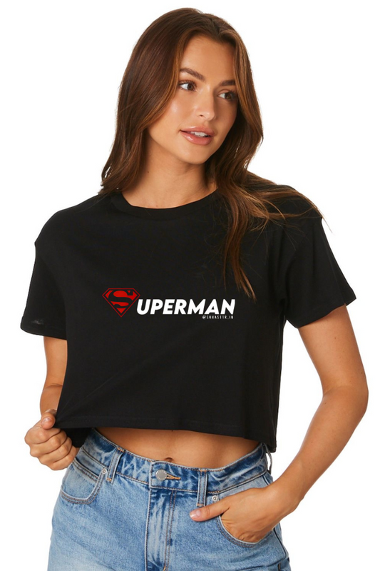 Superman Women Crop T-Shirt