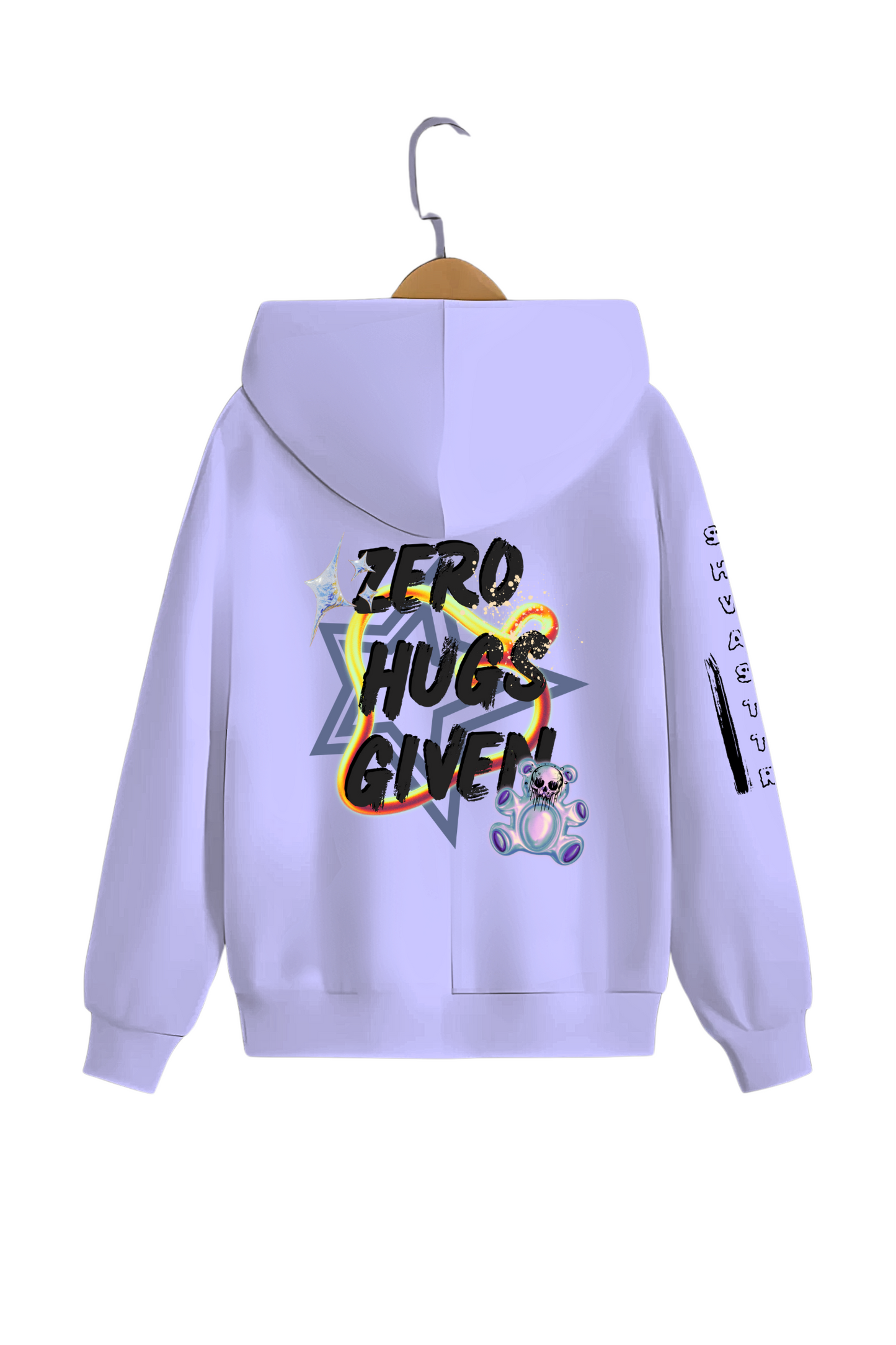 No Hugs Hooded Sweatshirt