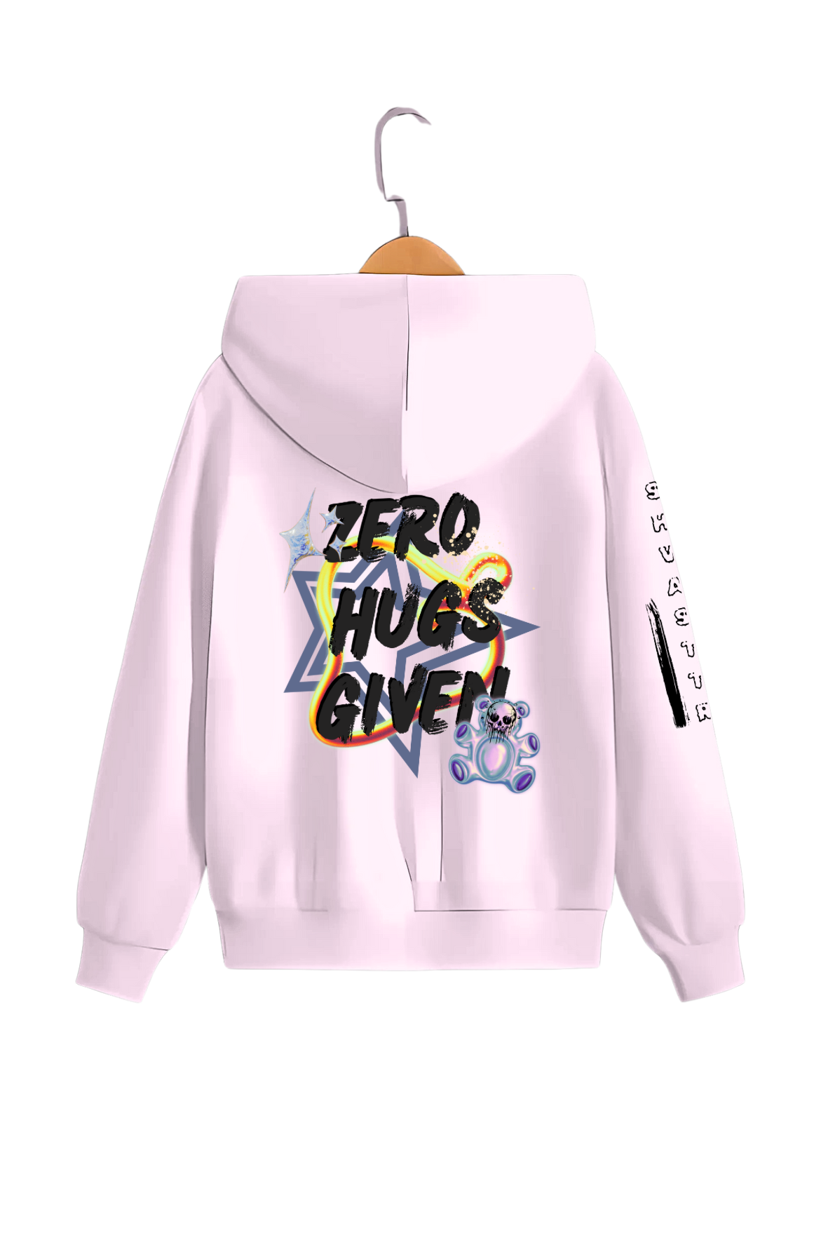 No Hugs Hooded Sweatshirt
