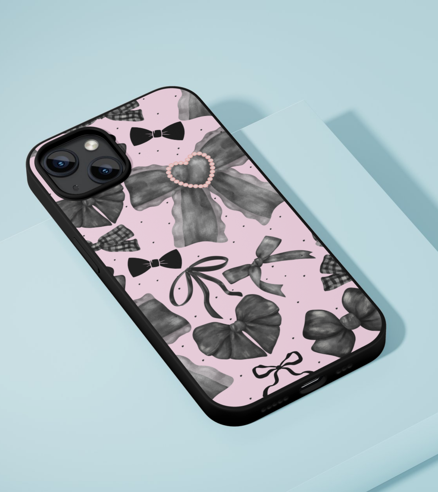 Bow Girlie iPhone Glass Case